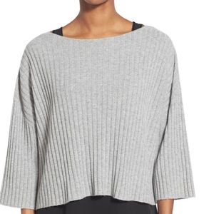 Eileen Fisher Cashmere Ribbed Sweater🤍